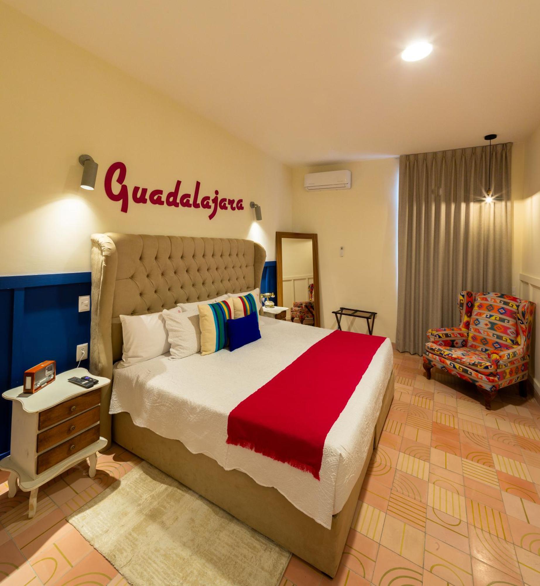 Palpatio Hotel Boutique Guadalajara Rom bilde